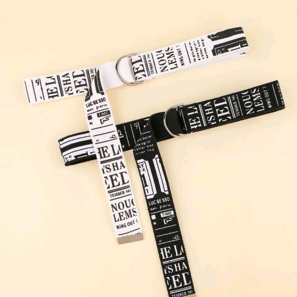 Newspaper Print Belt